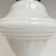 Opal Glass Art Deco ceiling lamp from the 1960s