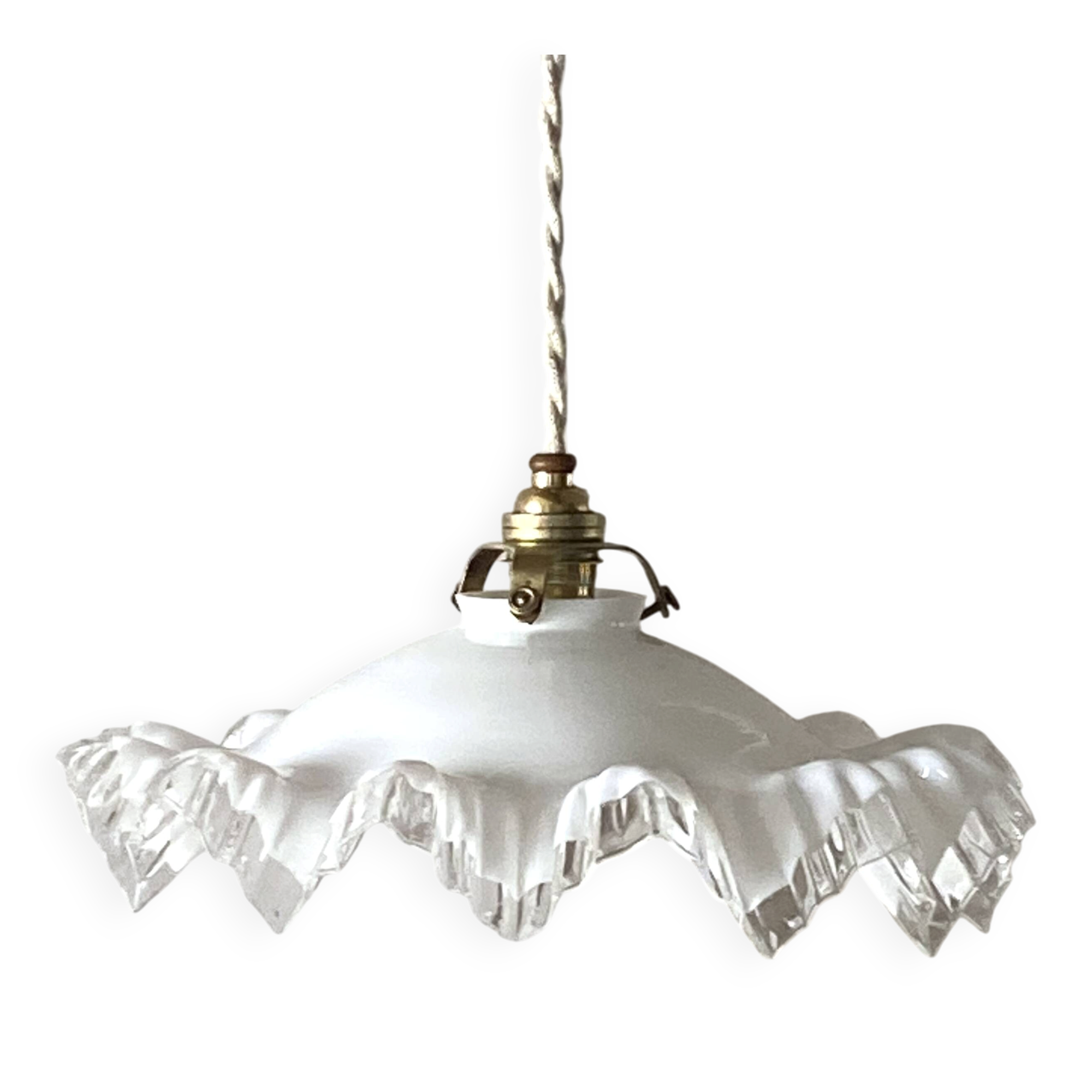 Opaline suspension "Frou frou"