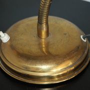 Lampe à poser laiton verte 420mm