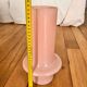 Vase scandinave rose