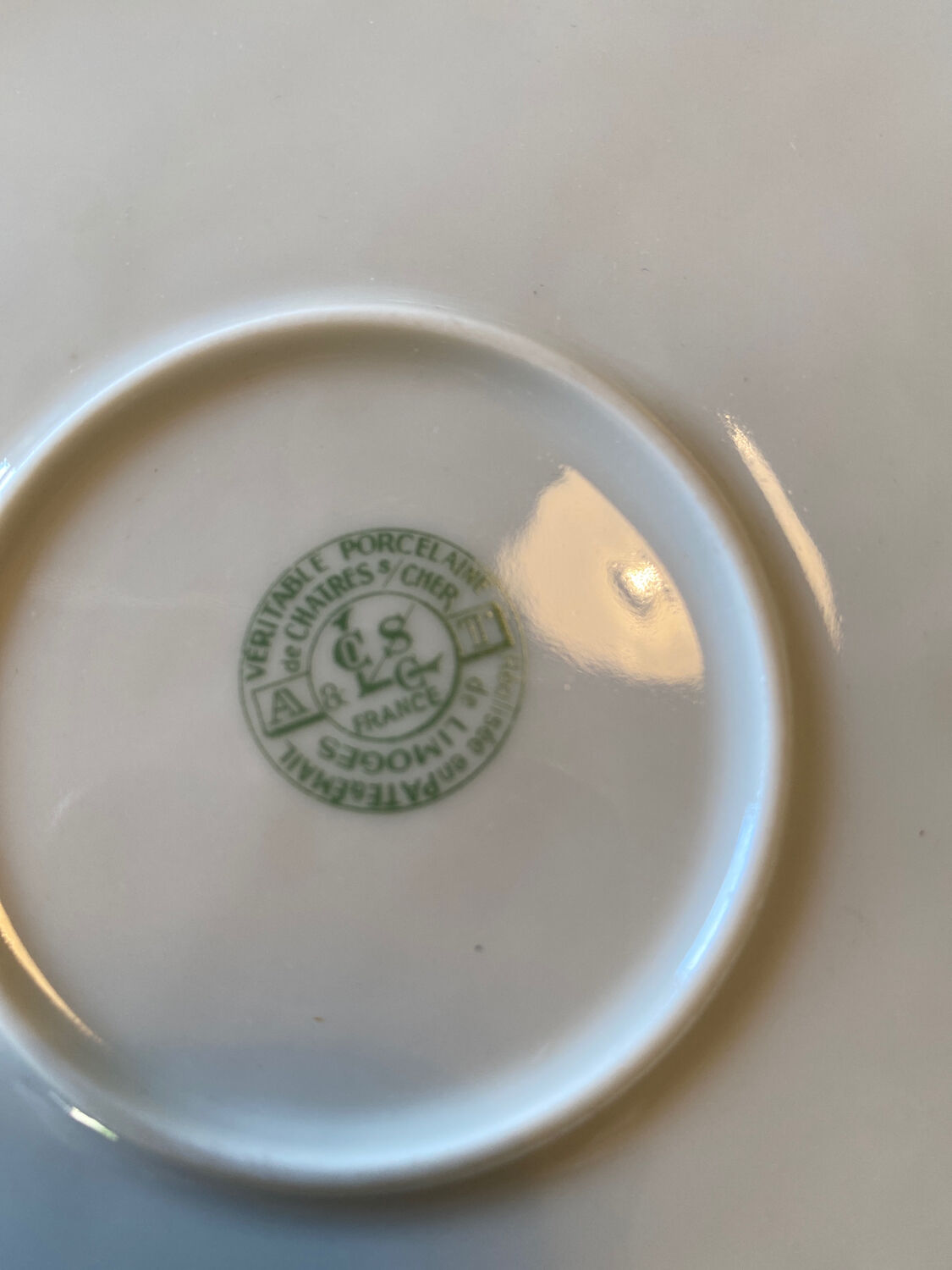 Limoges porcelain dish