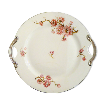 Floral porcelain dish