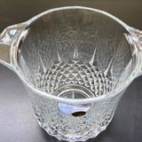 Champagne Ice Bucket Cristal d’Arques France Longchamp Model