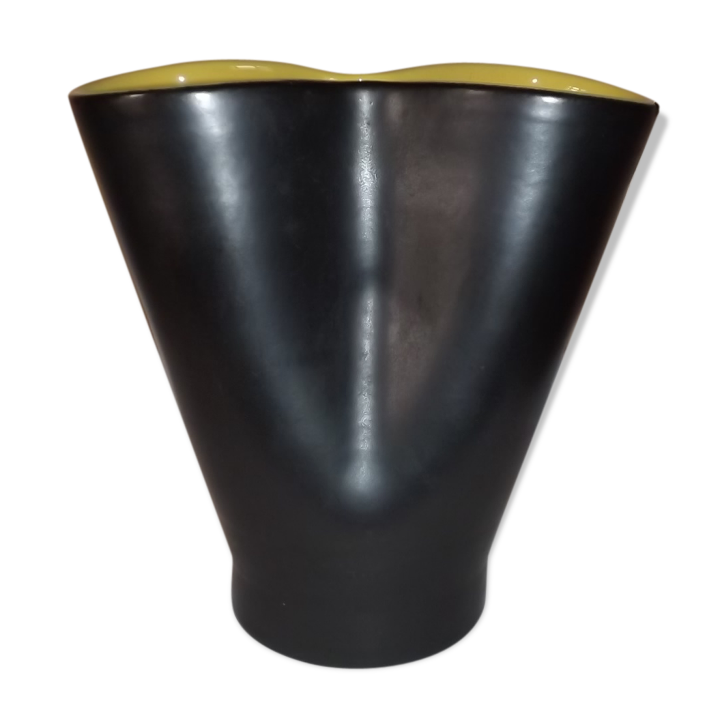 Vase Elchinger en corolle 1950 vintage