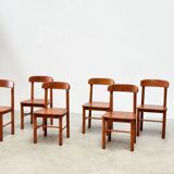 Set of six dining chairs by Rainer Daumiller