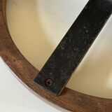 Vintage 60s tripod oak stool