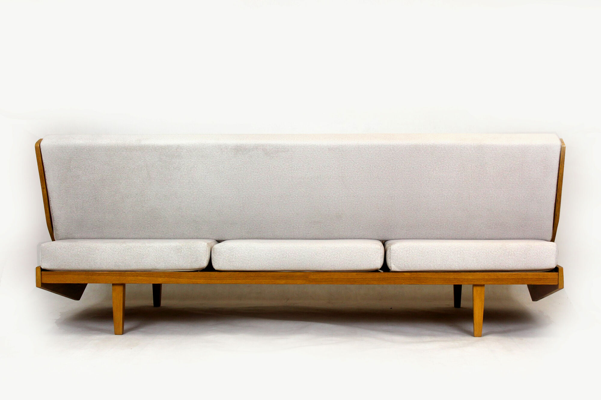 Restored Mid-Century Convertible Sofa from Opp Drevovyroba, 1970s