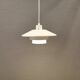 Small hanging lamp in a beautiful white color, produced by Super-Light Denmark.
