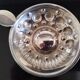 Taste wine tasting cup silver-plated saucer