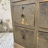 Green patina workshop furniture