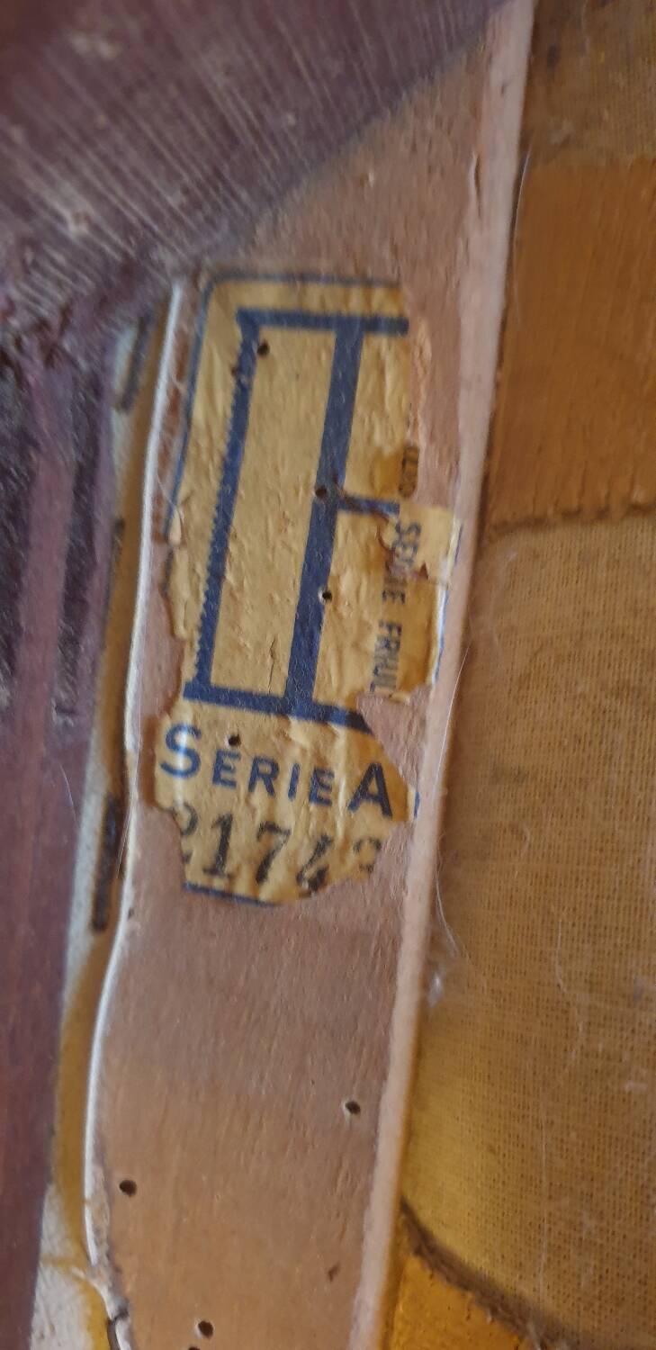 Six consorzio sedie friuli chairs