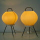 Pair of Rispal table lamps, 50s
