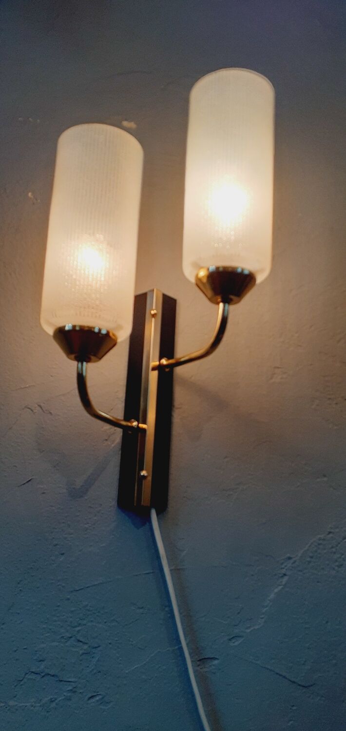 Double vintage wall lamp 50