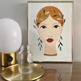 Celine Kadara's 'Daria' printed poster