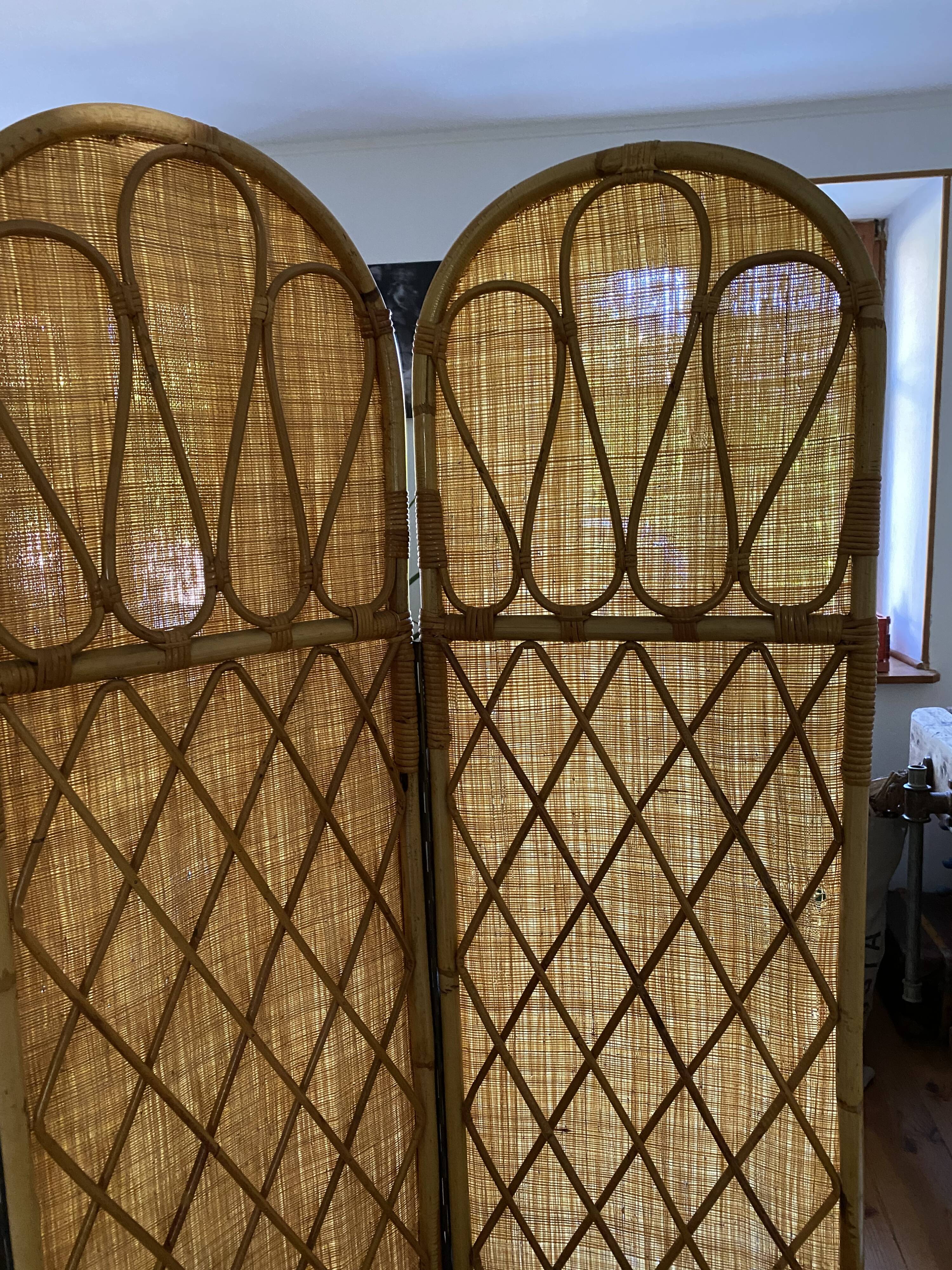 rattan screen