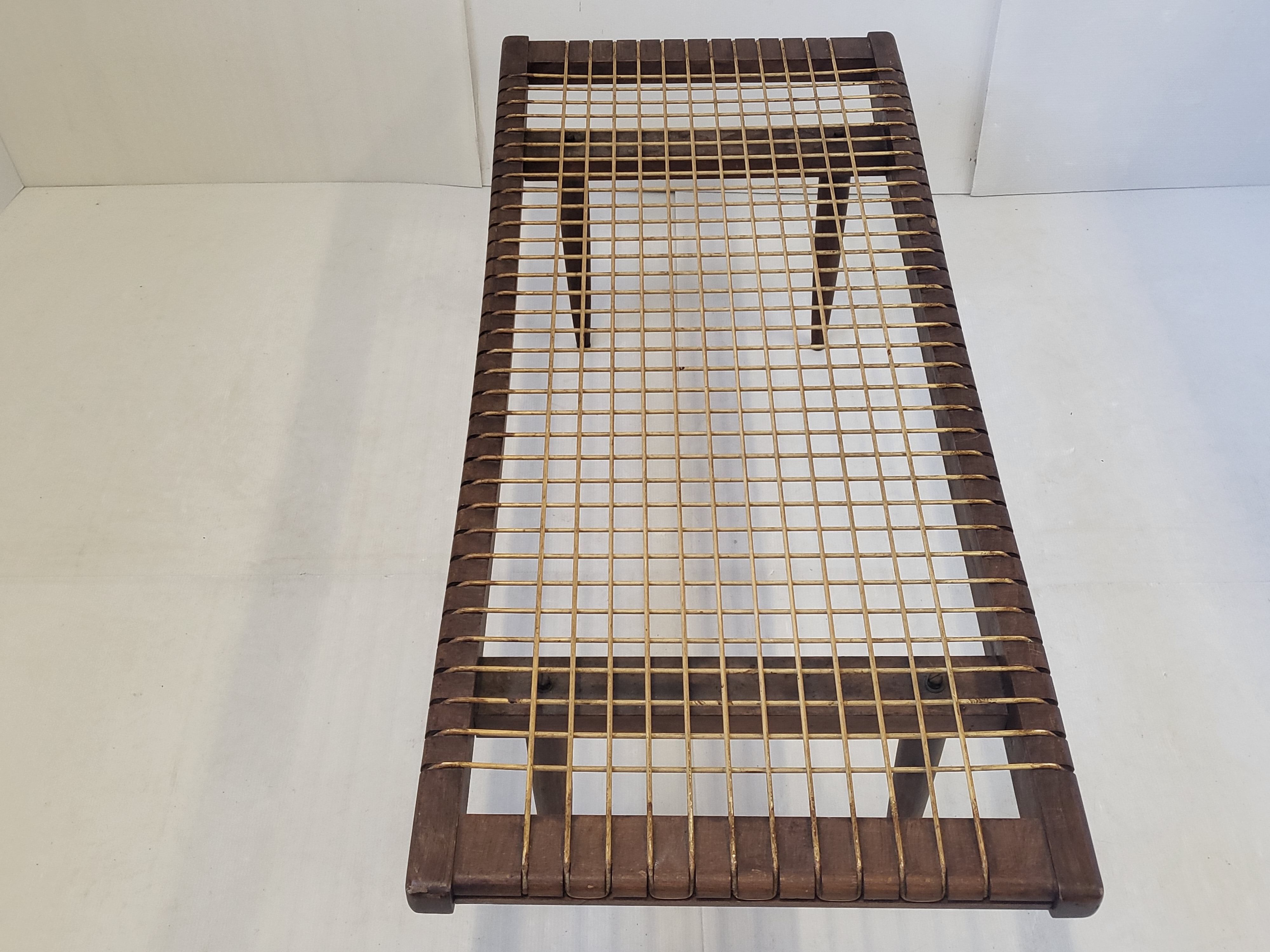 Vintage coffee table by Georges Tigien 1960