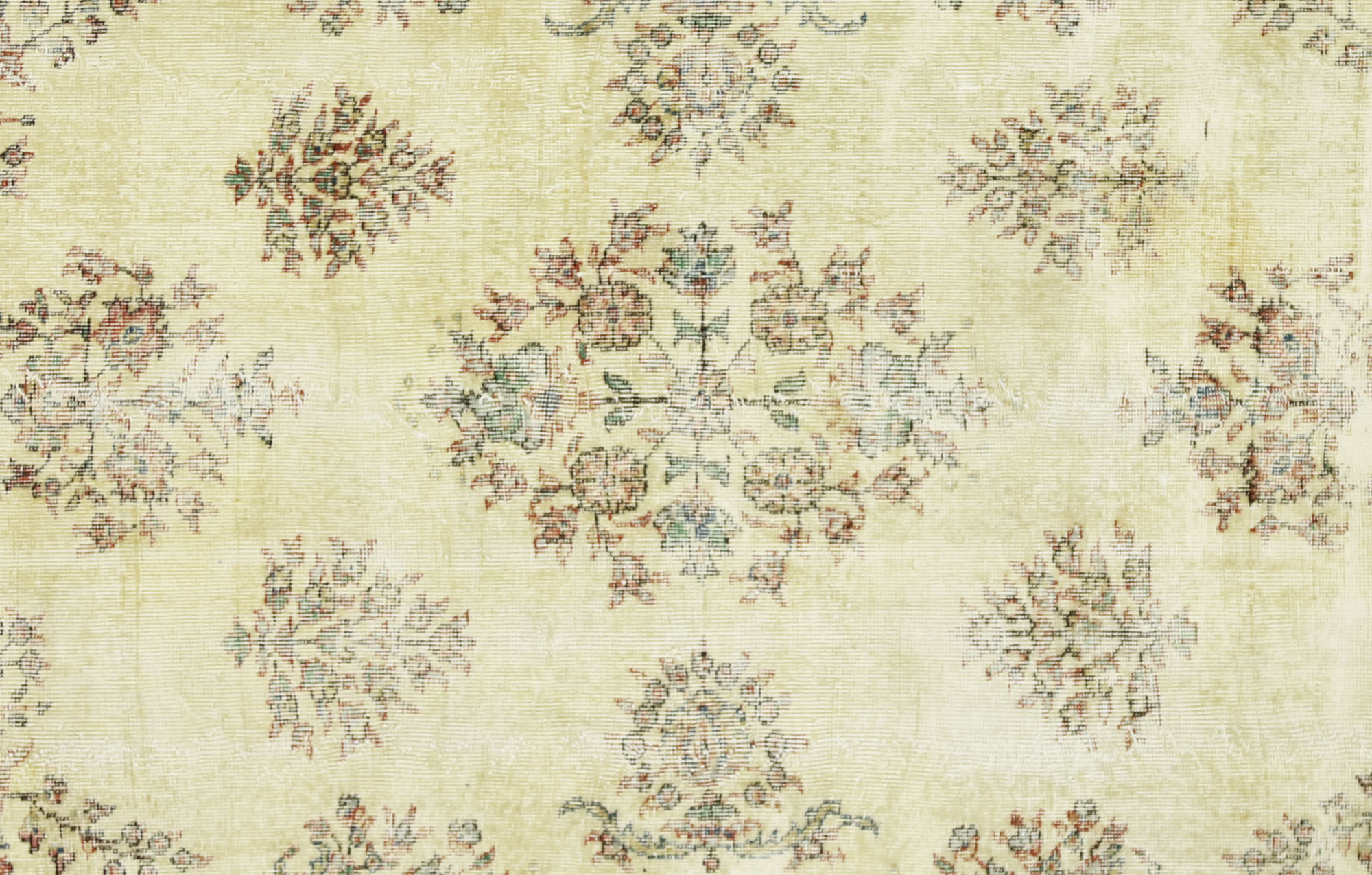 Anatolian handmade vintage rug 256 cm x 162 cm