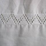 Old sheet 310x220cm - embroidered back