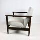 Light grey GFM-142 Chair by Edmund Homa, 1970s