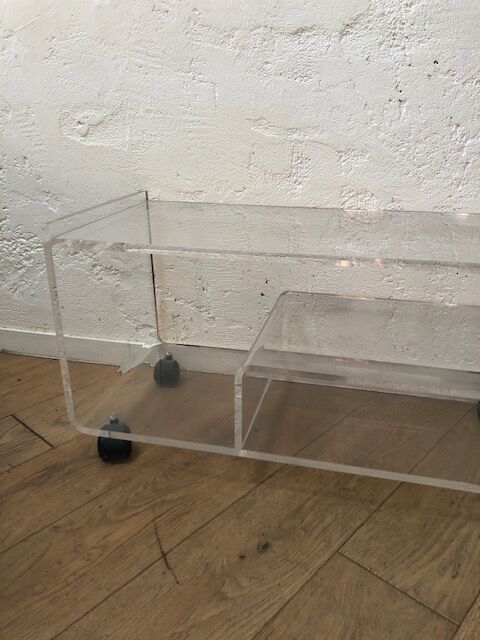 Plexiglas coffee table