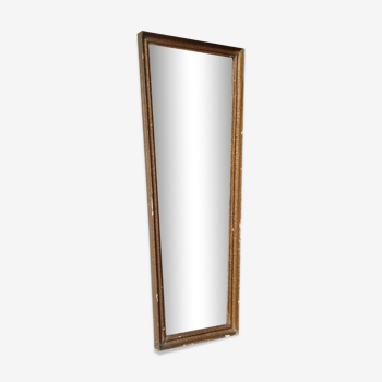 Asymmetrical vintage mirror
