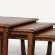 G-Plan teak nesting tables, 1960s.
