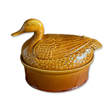 Grande terrine canard vintage