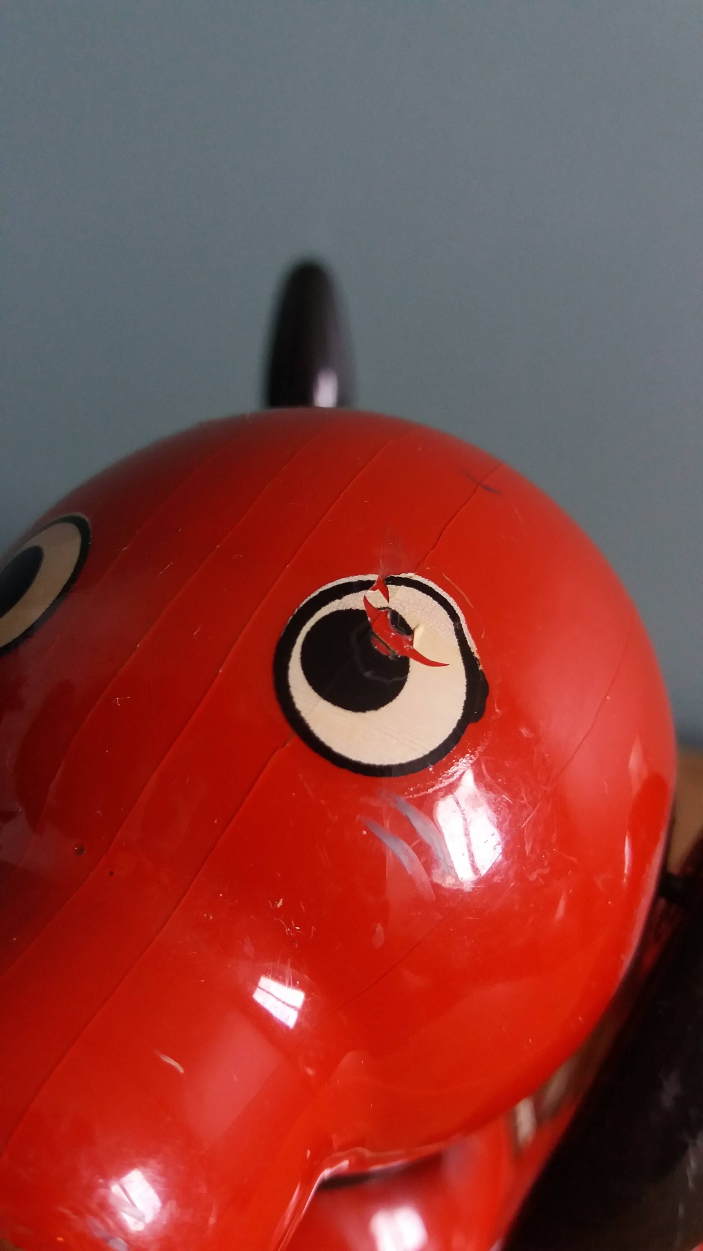 Old pull-along dog toy, Kouvalias, Greece