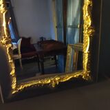 Baroque type gilded mirror