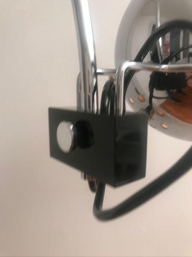 Wall lamp "eyeball" by Goffredo Reggiani