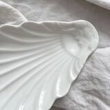 Ravier, shell ramekin in old porcelain