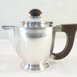 Silver metal coffee / tea service art deco 3 pieces