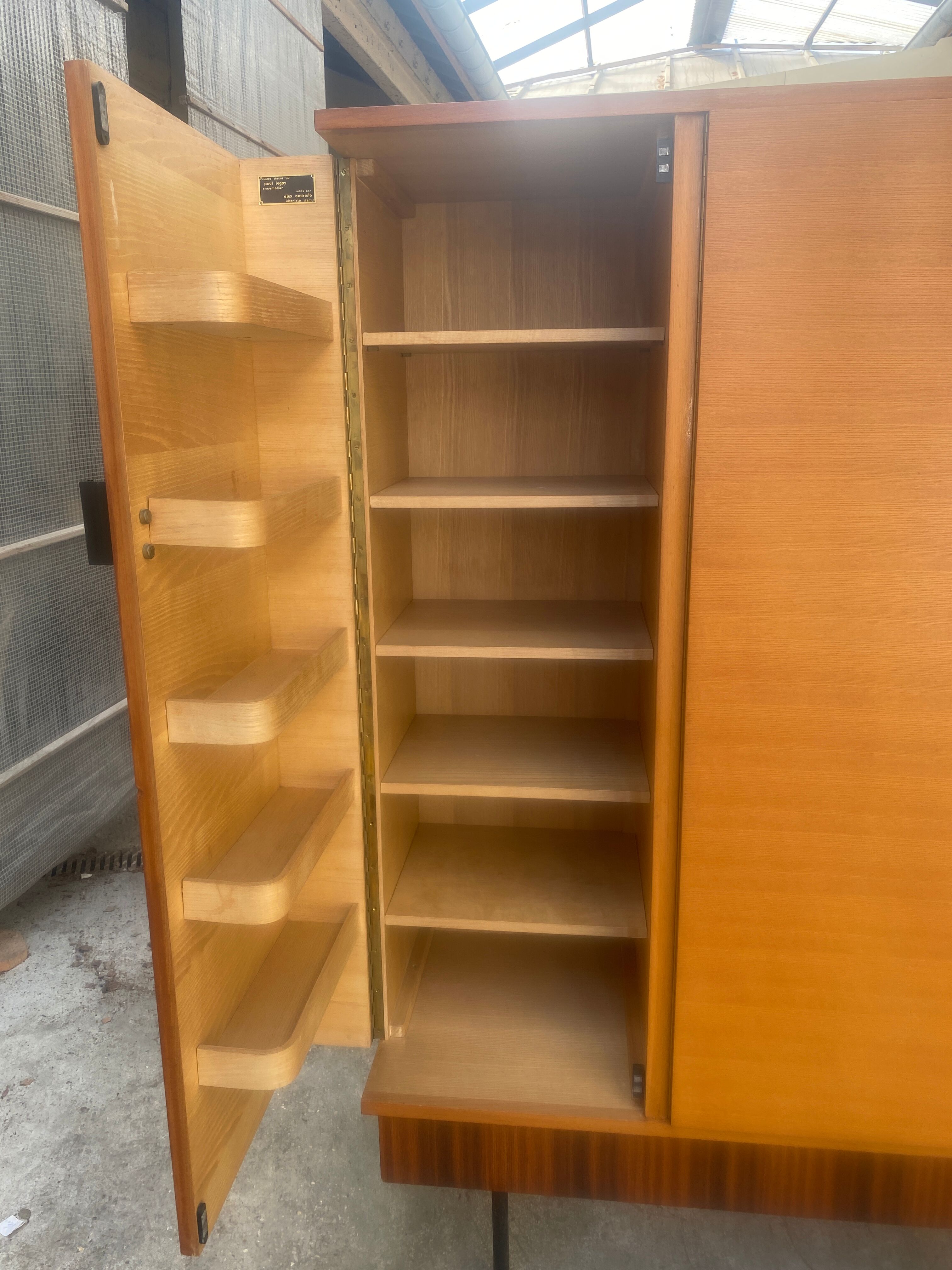 Armoire dressing années 60 de paul legay