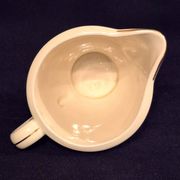Antique milk jug in Gien earthenware, Valence model A040.