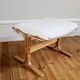 Vintage Scandinavian lounge chair and ottoman Relling model Siesta 1960