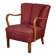 Art Deco armchair attributed to Viggo Boesen, Denmark, 1950s.