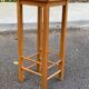 Tabouret haut de bar scandinave en bois massif 75cm