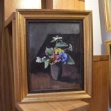 Maurice Asselin (1882-1947) A Bouquet of Flowers in a Vase, 1942, Oil on Canvas
