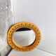Vintage ceramic round mirror