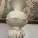 Marble baluster lamp base 44.5cm