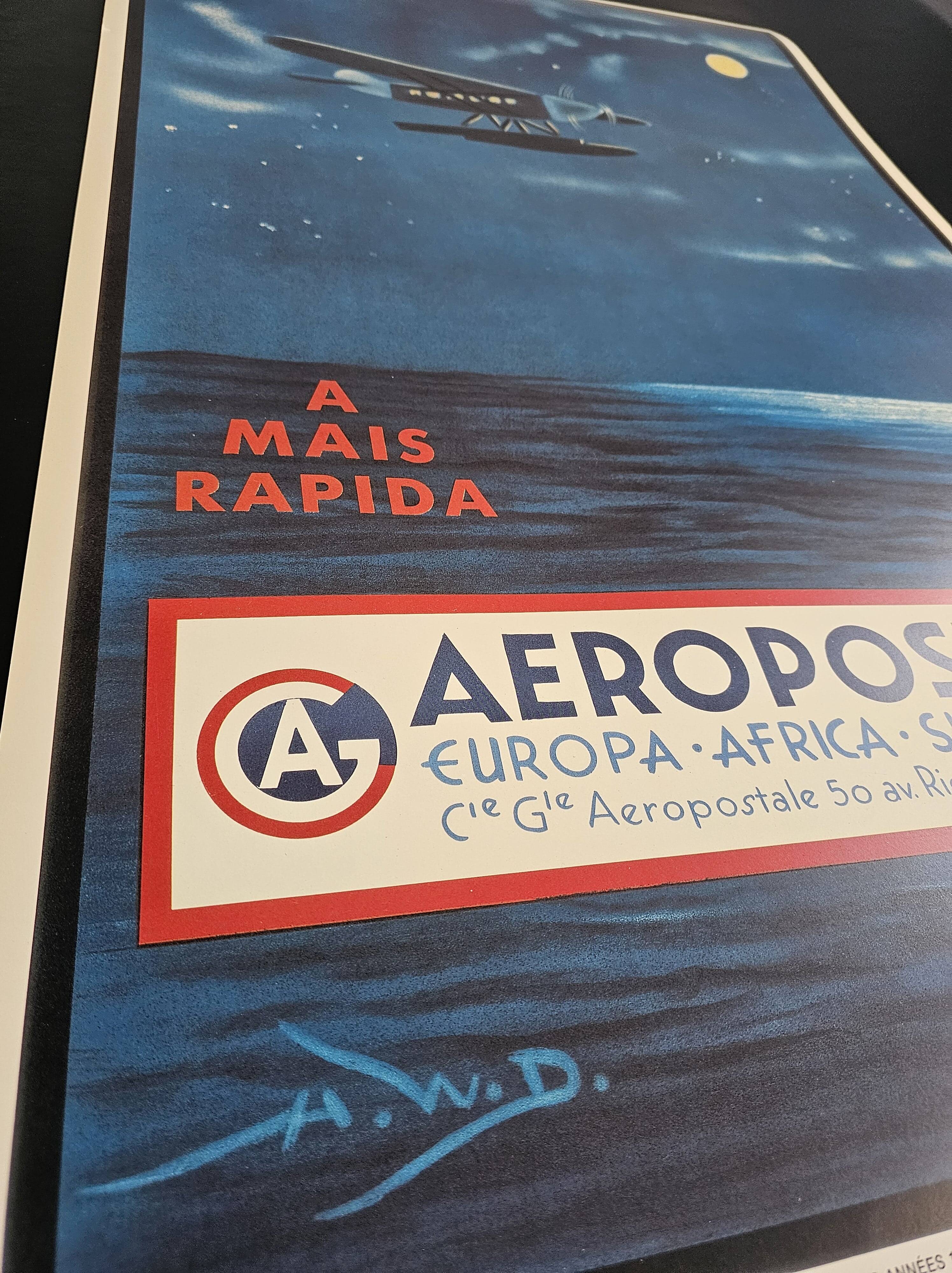 Air france poster - aeropostale