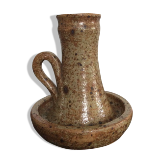 Vintage sandstone handle vase