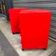 Pair of Kartell 4-drawer cabinets, designed by Simon Fussell, 1970s/8