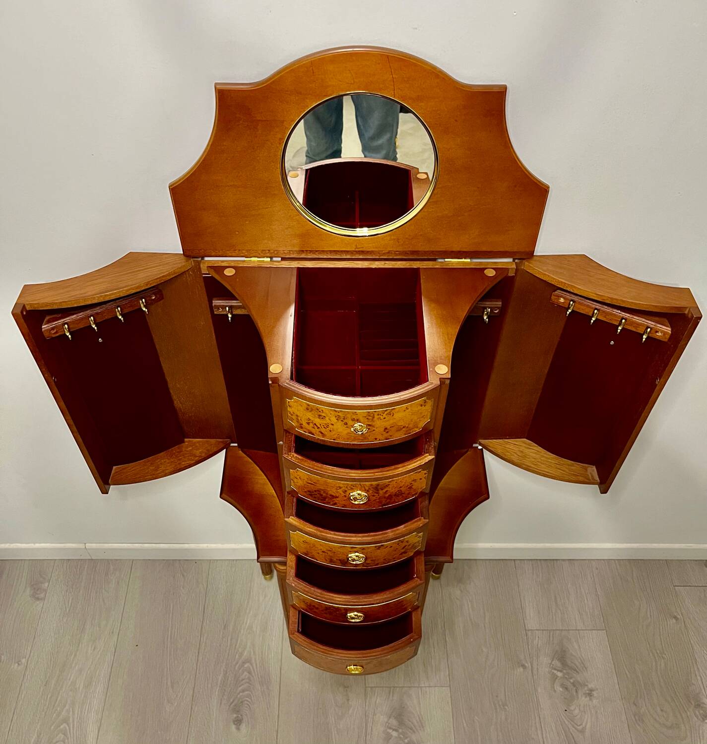 Meuble à bijoux Franklin Mint – Collection Fabergé – Complet – Très bo