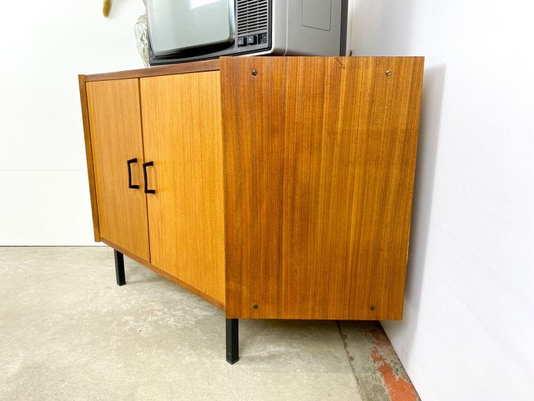 Retro corner TV cabinet