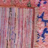 Pink Berber rug - 272 x 107 cm
