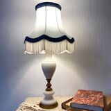 Antique lamp in albaster and brass