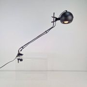 Vintage Space Age Clamp Desk Lamp, 1970s
