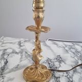 Vintage gold lamp base