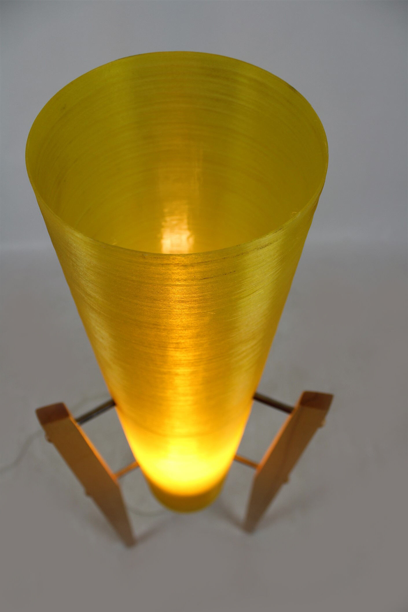 Vintage Rocket Floor Lamp from Novoplast Sered, 1960s